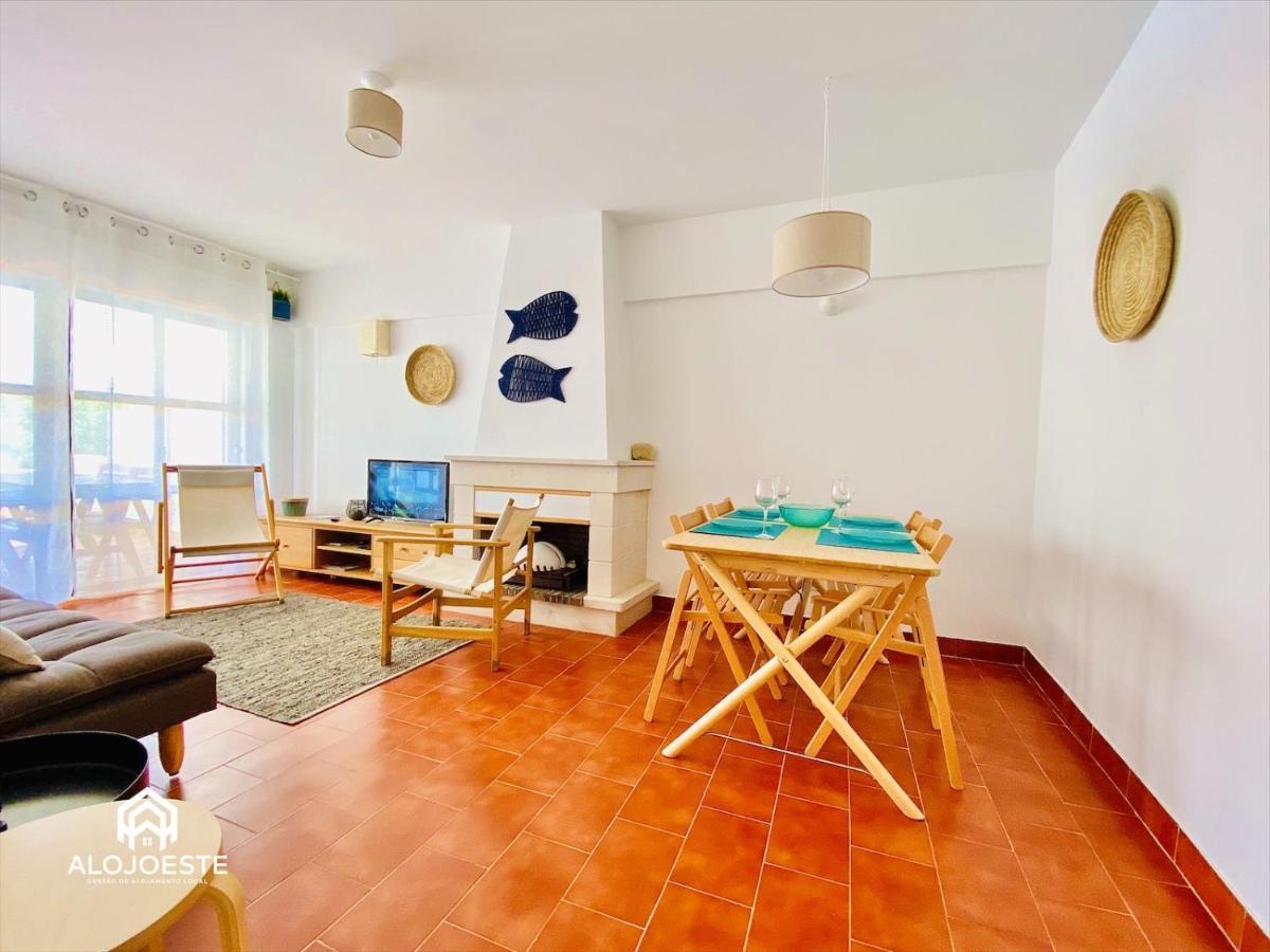 Agua A Vista - Apto Com 2 Quartos E Piscina Ericeira Ngoại thất bức ảnh
